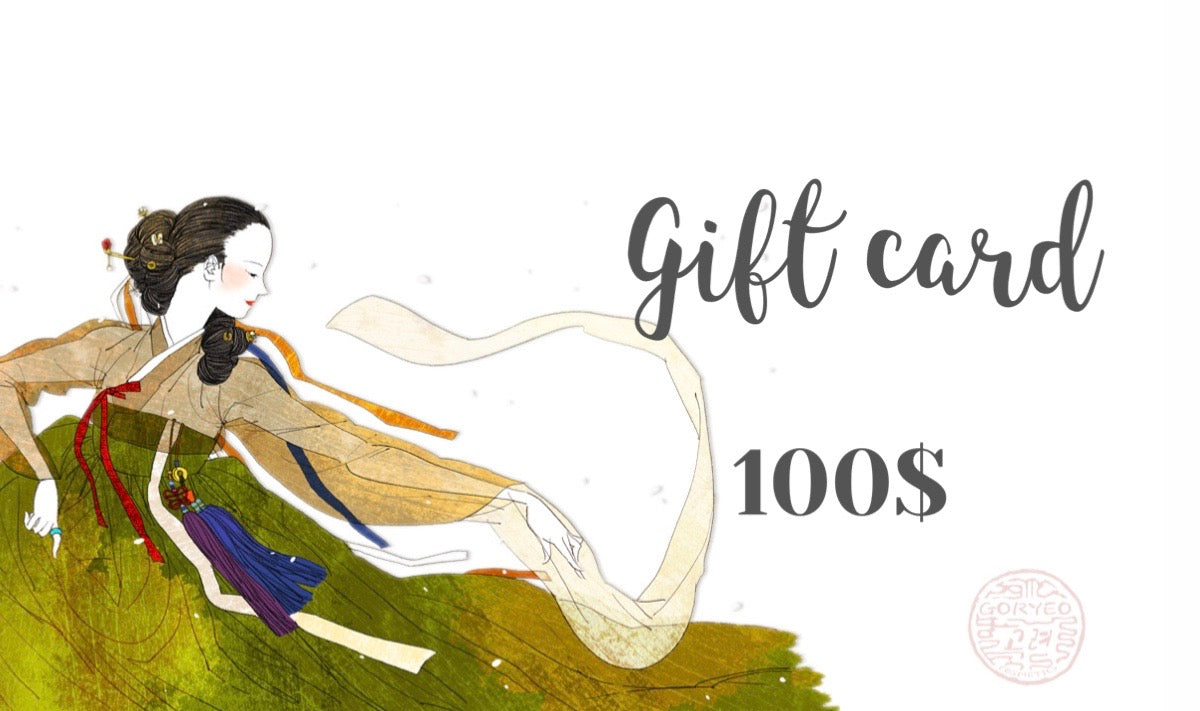 Gift Card - Goryeo Cosmetics worldwide shop 