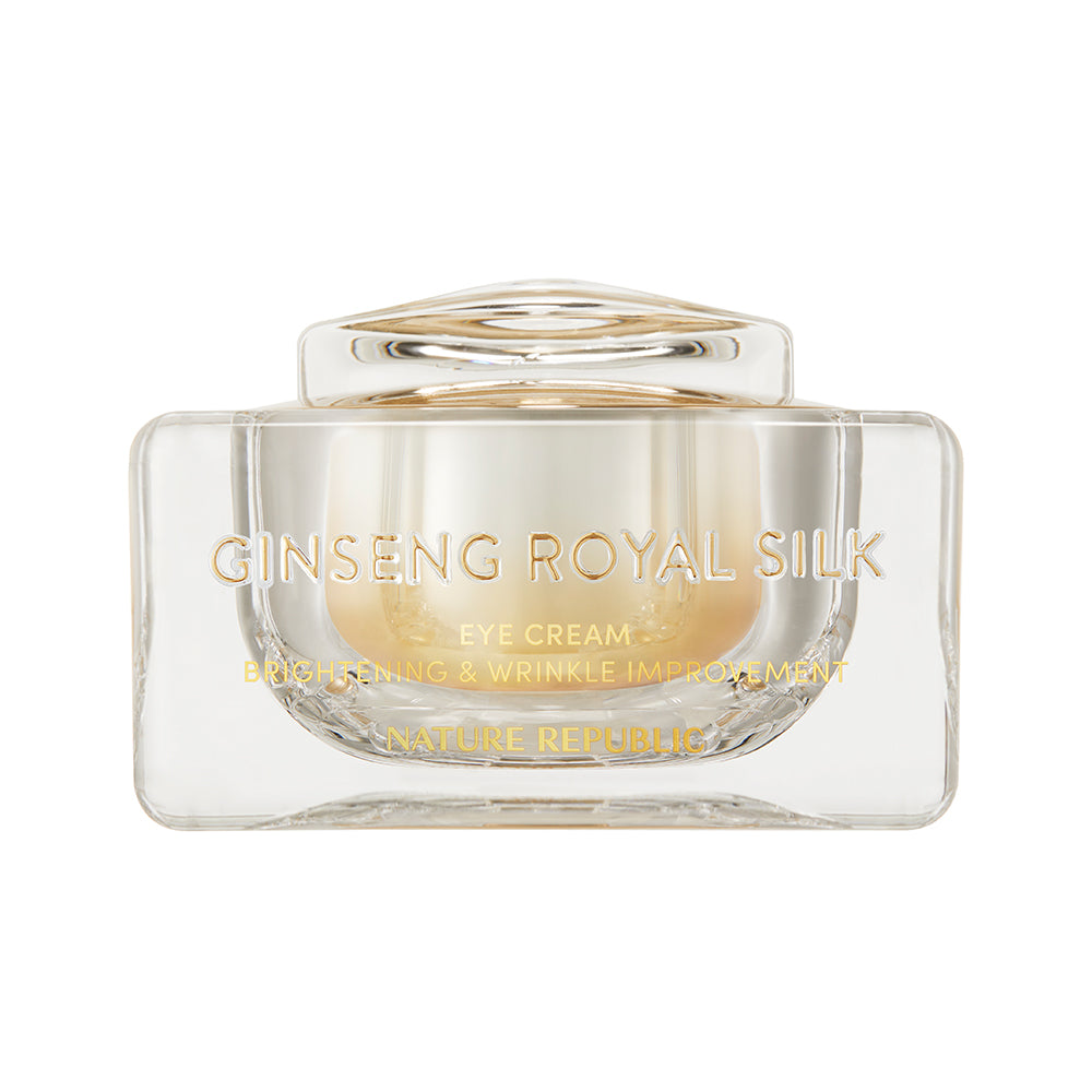 Nature Republic Crème pour les yeux en soie royale au ginseng