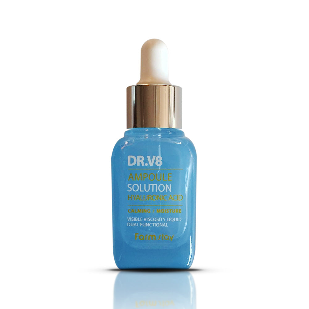 Farm Stay DR.V8 Ampoule Solution Hyaluronic Acid 30ml - Goryeo Cosmetics worldwide shop 