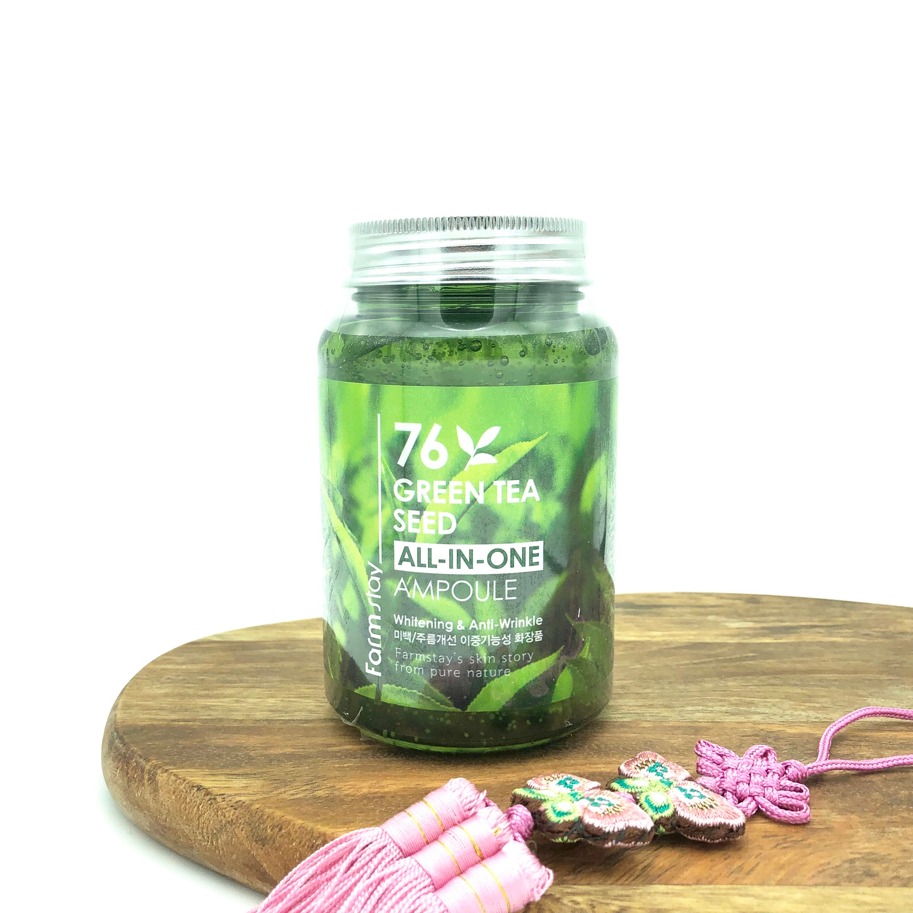 Farm Stay 76 Green Tea Seed All-In-One Ampoule - Goryeo Cosmetics worldwide shop 