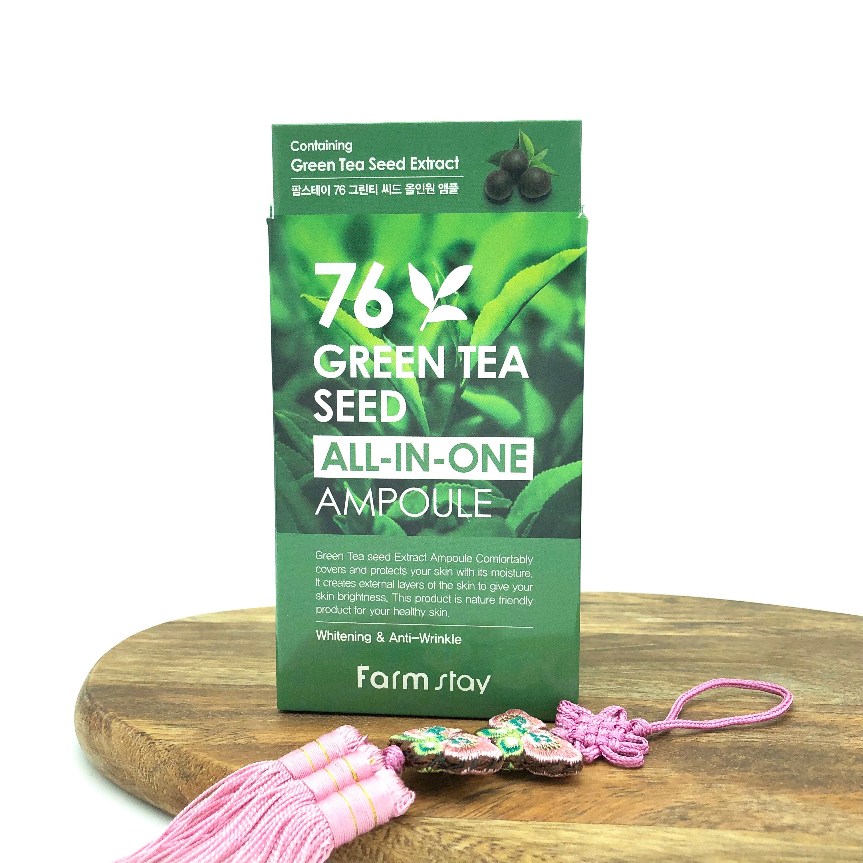 Farm Stay 76 Green Tea Seed All-In-One Ampoule - Goryeo Cosmetics worldwide shop 