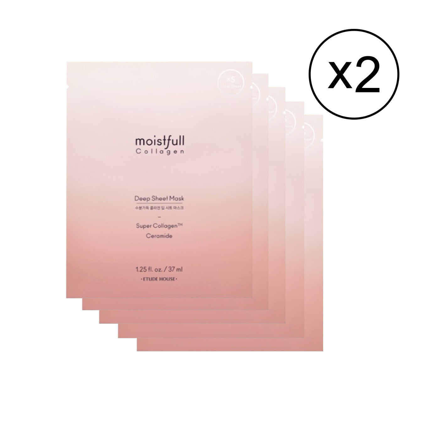 Etude House Moistfull Collagen Deep Sheet Mask - Goryeo Cosmetics worldwide shop 